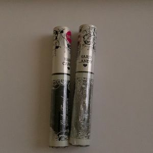 Hard candy glitter mascara
